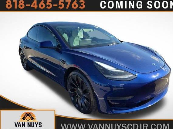 TESLA MODEL 3 2022 5YJ3E1EC3NF202895 image
